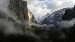 Photo of Clouds over the Valley Yosemite Valley after a winter storm. El Capitan on the left; Half-dome in the distance., Doug VK - March 2011