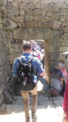 Photo of The gate into Machu Picchu It was a wonderful experience to go through the original front gate of Machu Picchu, where so many ancient travelers used to enter! , Heather H - May 2016