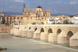 Photo of Cordoba - Mosque and Roman Bridge Cordoba: The Great Mosque, UNESCO World Heritage Site - view with famous Roman Bridge - June 2011