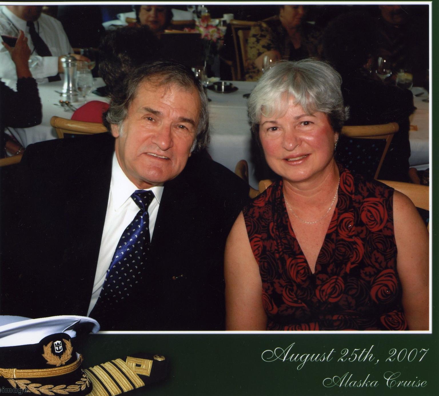 Gerhard  and  Marianne Fuerst...this time in Alaska...:-)
