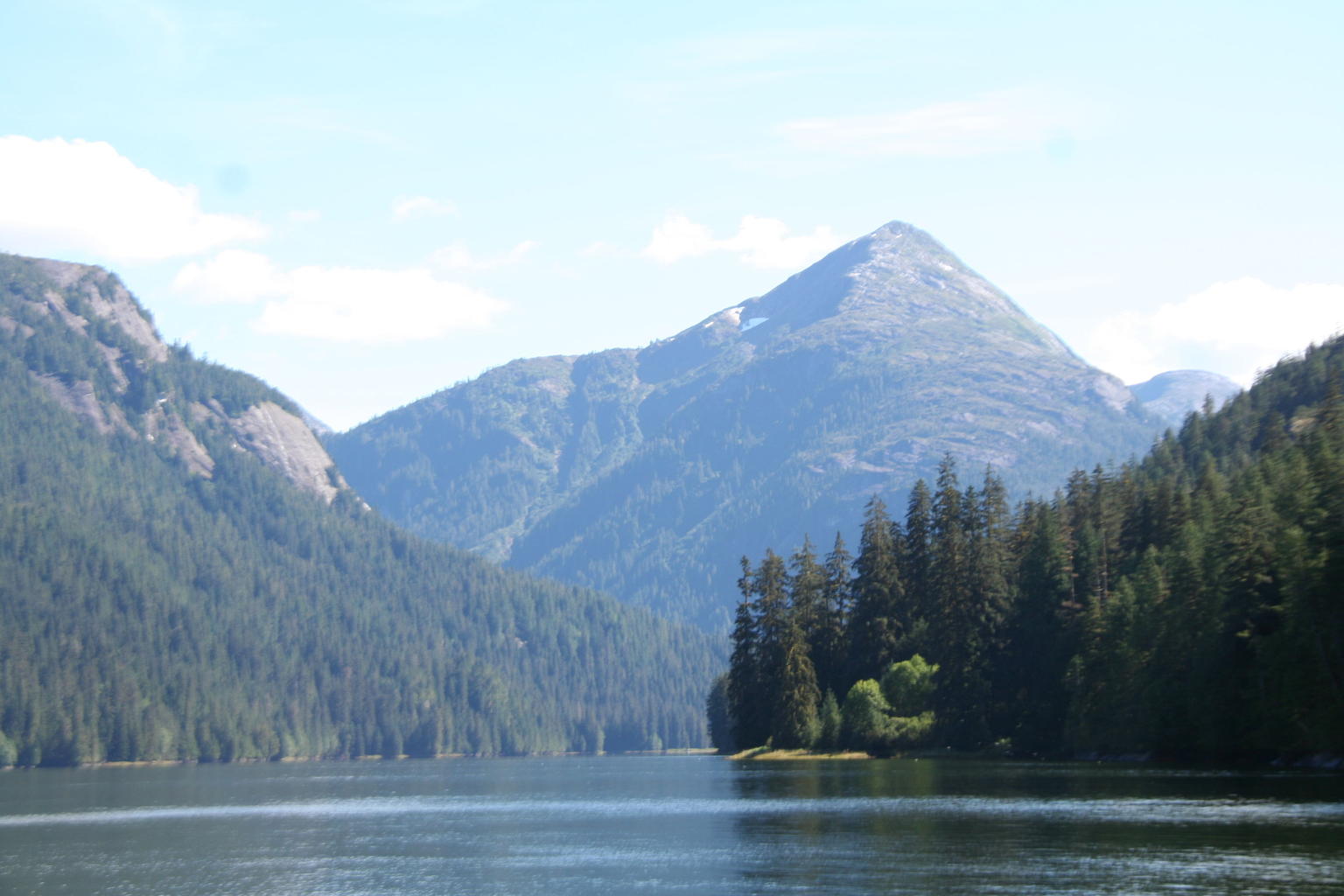 landing on the lake
