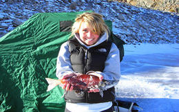 Photo of Blue Mesa Kokanee Salmon Blue Mesa is one of the top Kokanee salmon fisheries in the west! , Icefishcolorado - November 2012
