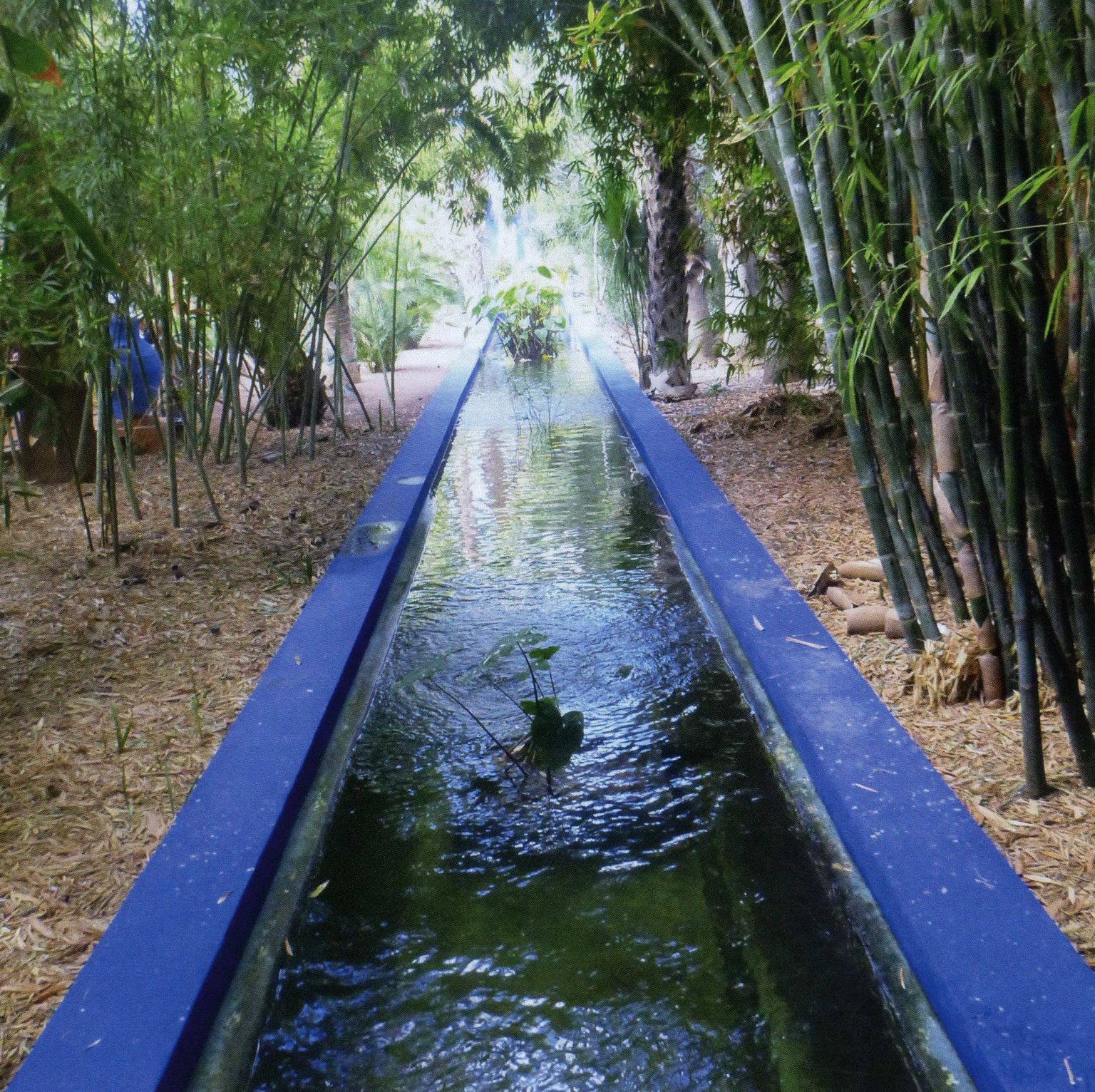 Majorelle Garden - Water Channel
