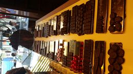Photo of Chocolate shop Our first stop on the tour, we chose which chocolates we wanted to try. , Abigail M S - September 2015