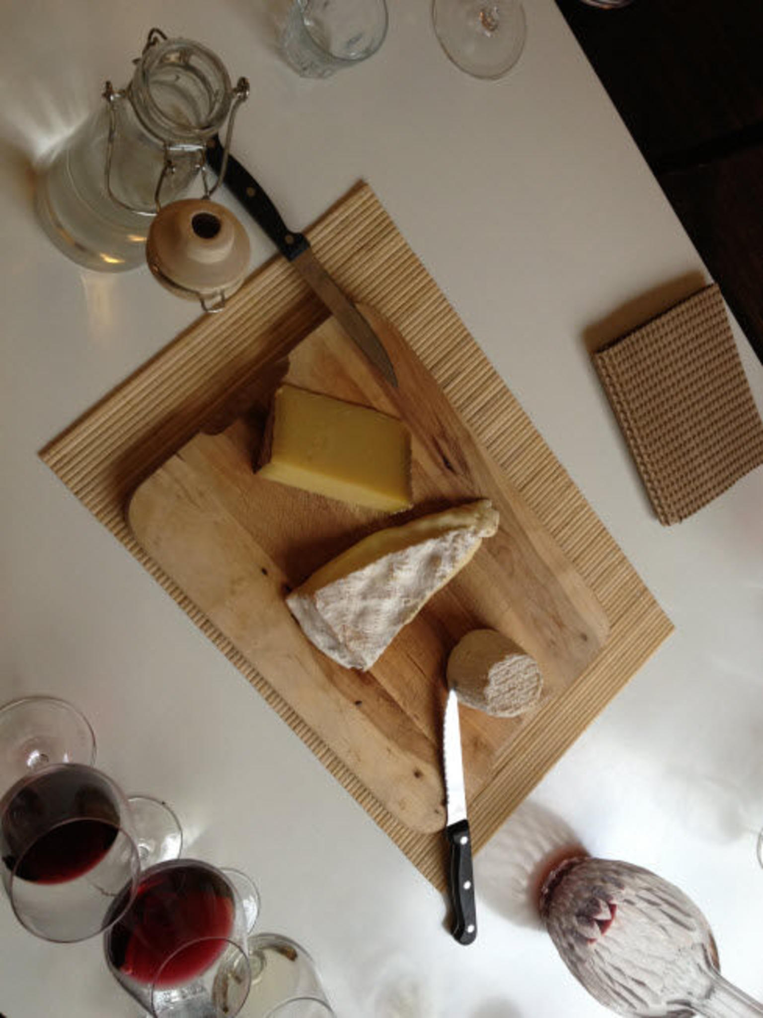 Three Delicious cheeses