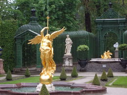 Photo of Linderhof Palace Gardens View of the garden in front of the Linderhof Palace built by King Ludwig II of Bavaria. , Jennifer N - August 2015