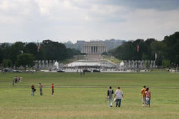 Photo of National Mall: WWII and Lincoln Memorials WWII and Lincoln Memorials taken from the Washington Monument on the National Mall - May 2011