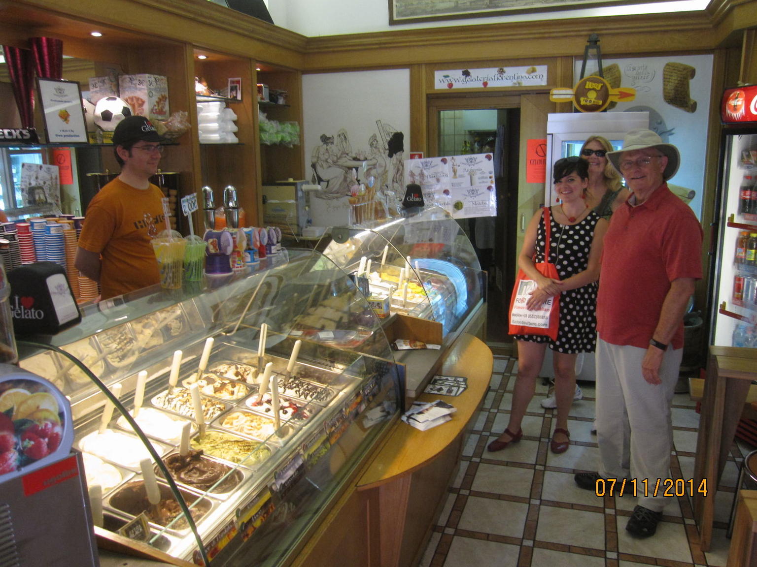 No food tour thru Florence is complete without gelato!!