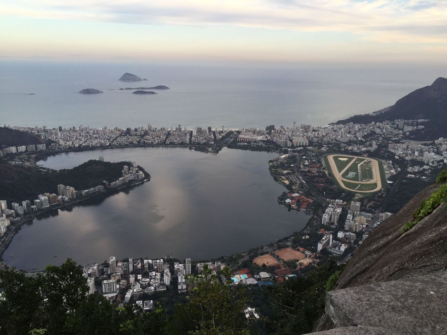 view from Corcovado