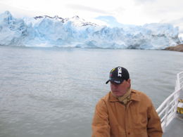 Photo of Perito Moreno glacier. Boat trip from El Calafate to near the glacier's edge. Incredible experience! , George C - November 2015