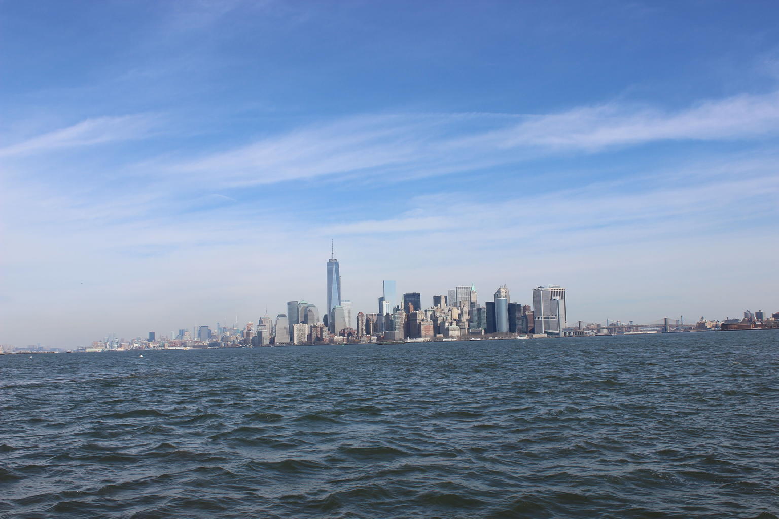 Southern Manhattan - from the water