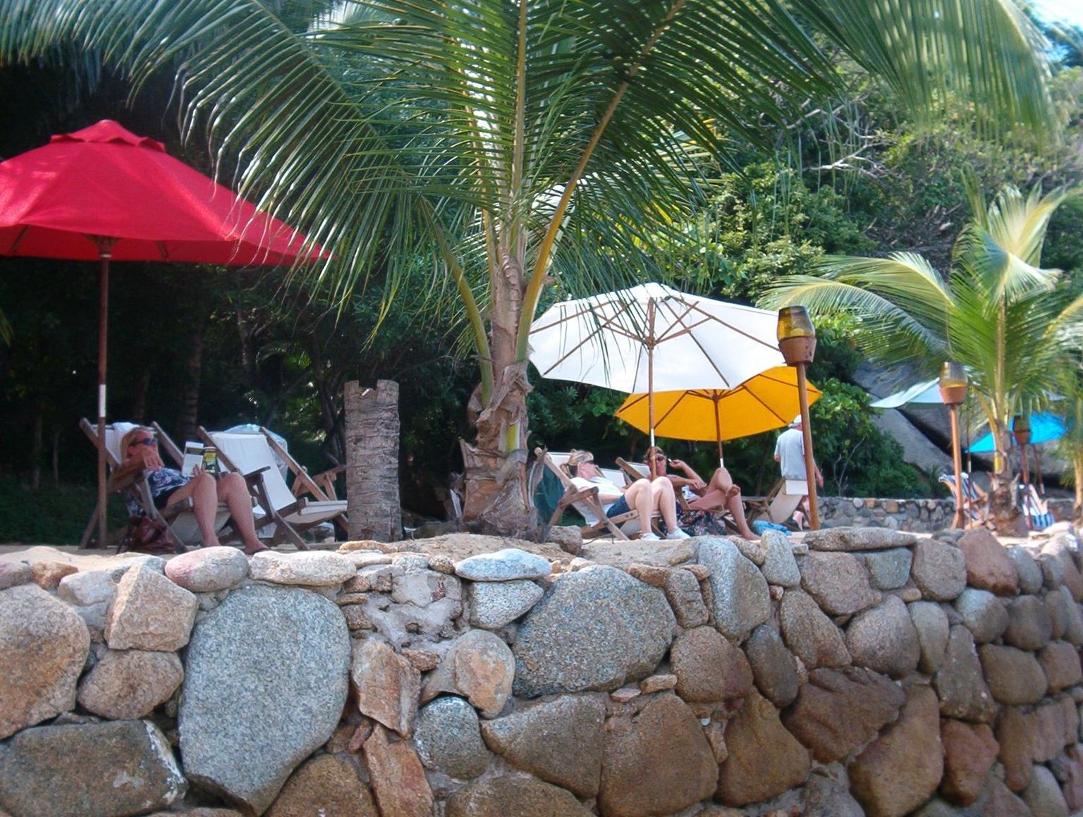 Las Caletas- Relaxing after Lunch