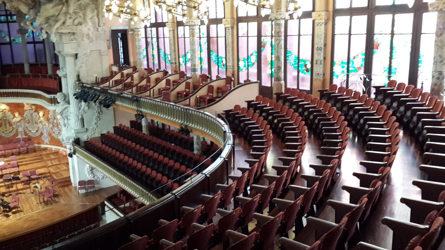 View from above of the Palau