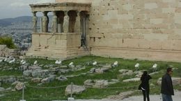 Photo of Acropolis Erechtheior - this served the cult of various chthonic deities associated with Athenian tradition. , Arthur G - November 2015