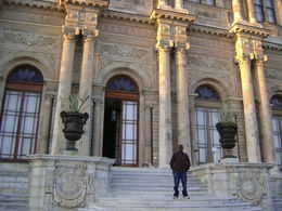 Photo of On the steps of Dolmabahçe Palace The Dolmabahçe Palace is rich in captivating history , Vincent K - December 2015
