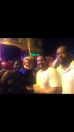 Photo of St Lucian Street Party A little sweaty from all the dancing, but we really enjoyed our time and experience with Marcus and Leann!! , Brandon E - August 2016