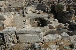 Photo of Byzantine church at Lower Herodium Byzantine church at Lower Herodium , Jerusalem Expert: Shmuel - February 2011