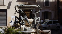 Photo of Rome Walking Tour - Piazza Mattei An unexpected treat - walking through Piazza Mattei and seeing Fontane delle Tartarughe - aka Turtle Fountain. See the turtles on the edge of the upper vasque. , Gina G - August 2016