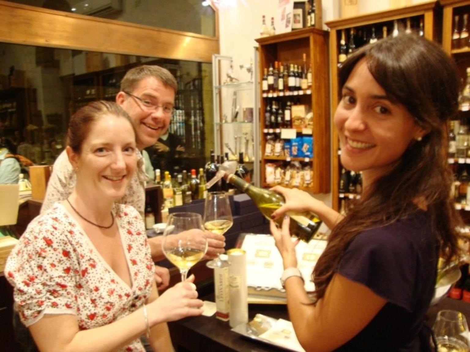 Florence Wine, Cheese and Olive Oil tasting