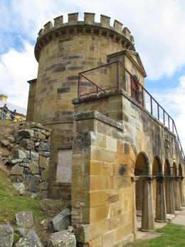 Photo of Guard Tower at Port Arthur The guard tower has survived relatively intact compared to a lot of the other buildings on the site. , David C - December 2010