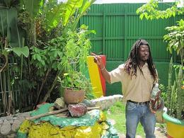 Photo of Our guide at the Bob Marley memorial, Nine Mile, Jamaica Our guide at the Bob Marley memorial, Nine Mile, Jamaica - September 2011