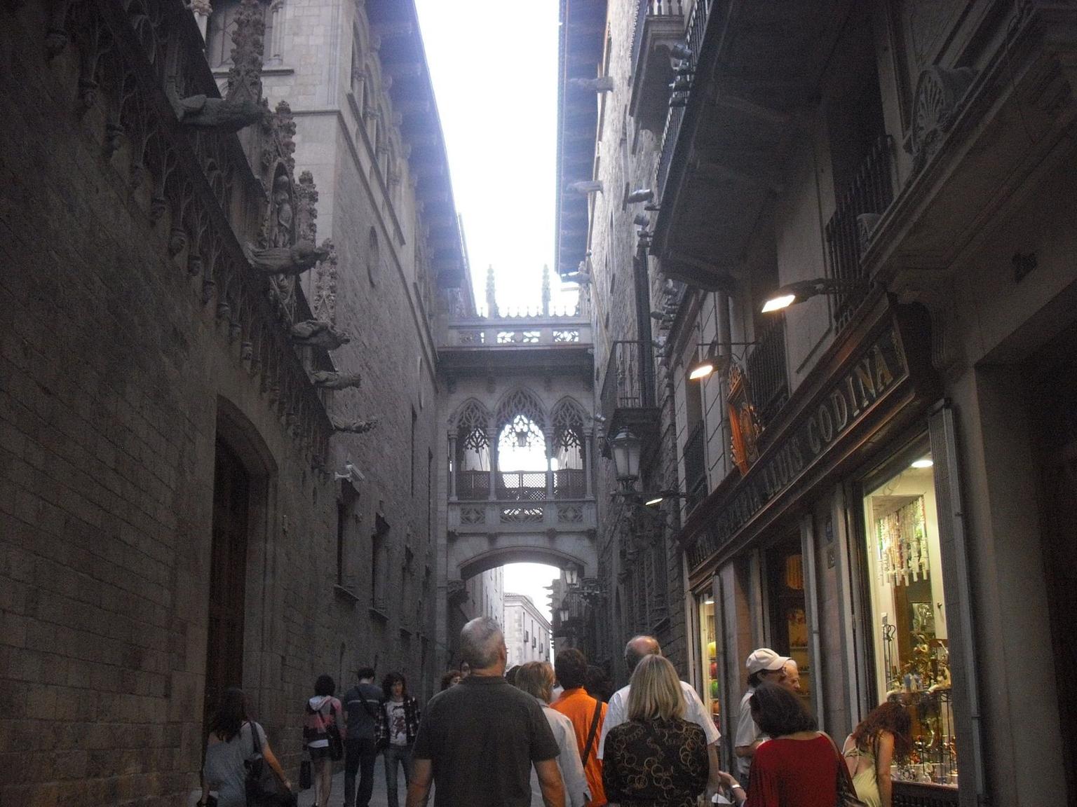 Strolling in the Gothic Quarter