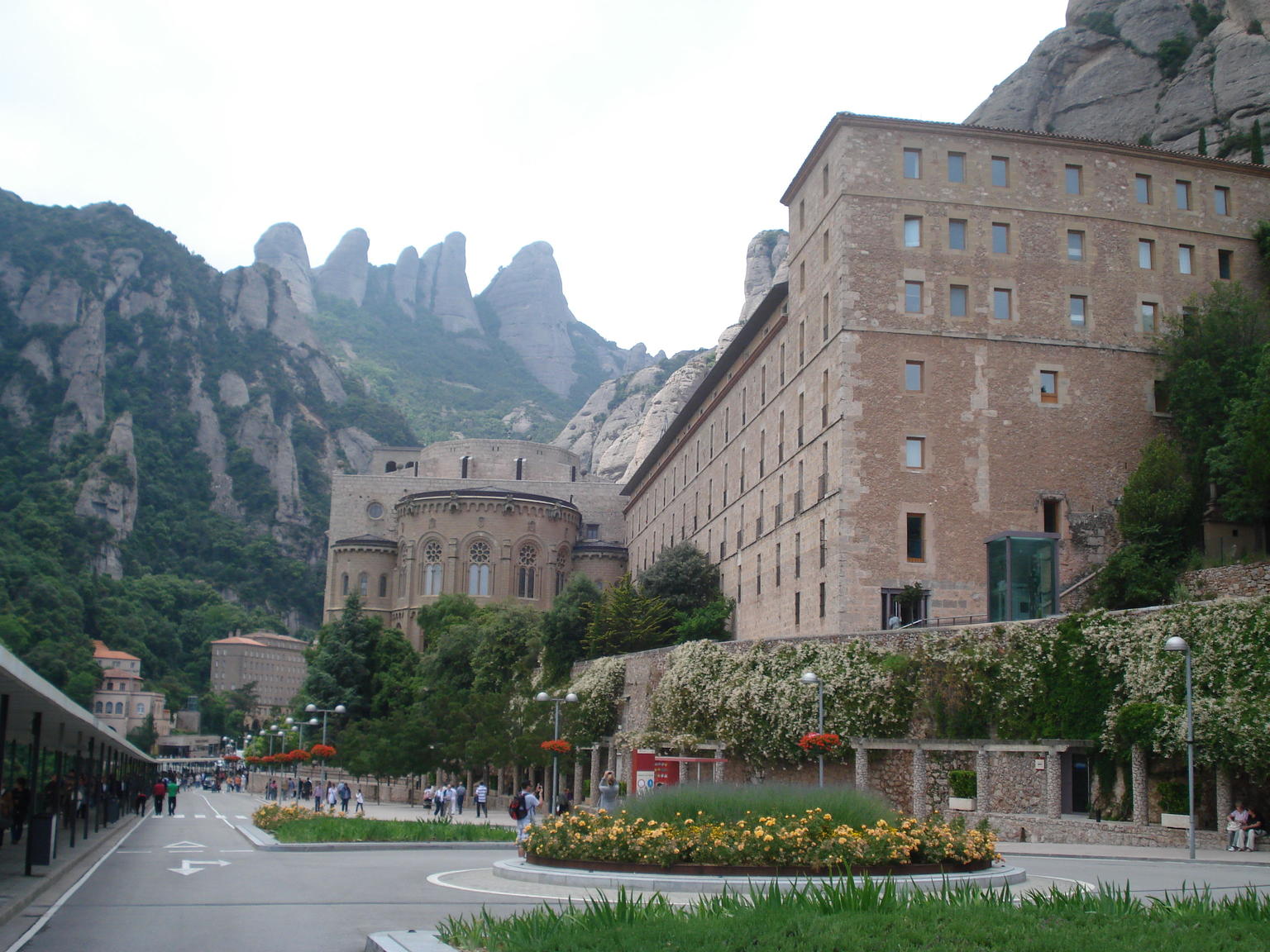 Montserrat - jagged mountain