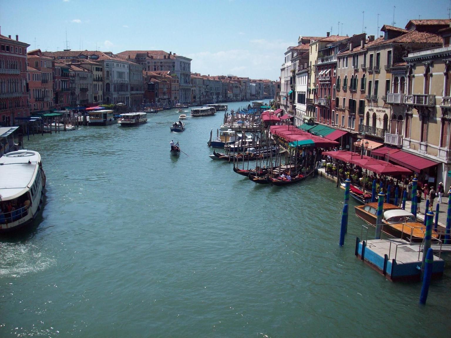 View from Rialto Bridge