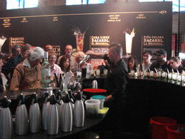 Photo of A visit to Casa Bacardi in Sitges The founder of Bacardi was born in Sitges and this building gives you some history on him, the Bacardi family as well as a really nice Mojitos! Some members of our tour eagerly looking forward to ... , David F - August 2011