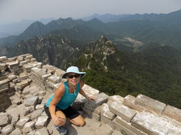 Photo of Atop of Jiankou guard tower The view from my first guard tower at Jiankou...the hike through the woods and climb to the top was worth it! , Michelle W - July 2016