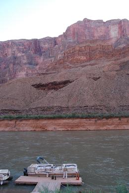 Photo of Colorado River Boat Ride This is the boat that you take on the 15 minute ride up and back on the Colorado River. The driver was great and it was probably more like 25 minute. Very relaxing watching the sun come up over the ... - October 2009