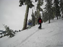 Photo of Sugarbowl Ugly day but good powder on the back side of Sugarbowl - great snowboarding day, Patricia P - December 2013
