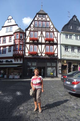 Photo of Medieval buildings in Limburg Anna at town square with medieval buildings in Limburg, during Cologne Day Trip from Frankfurt. , Mario S - July 2014