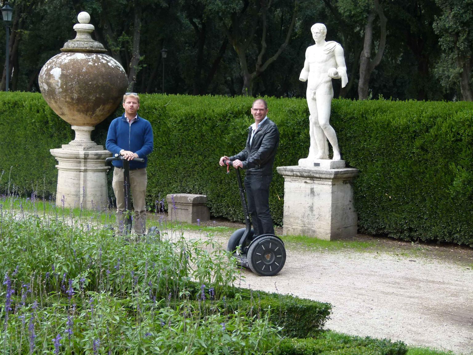 Jardin de la villa  - Garden in the villa Borghese