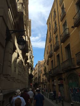 Photo of One of the lane in this walking tour These lanes have such cool stories about Barcelona's past and it's people. , Chandan M - July 2016