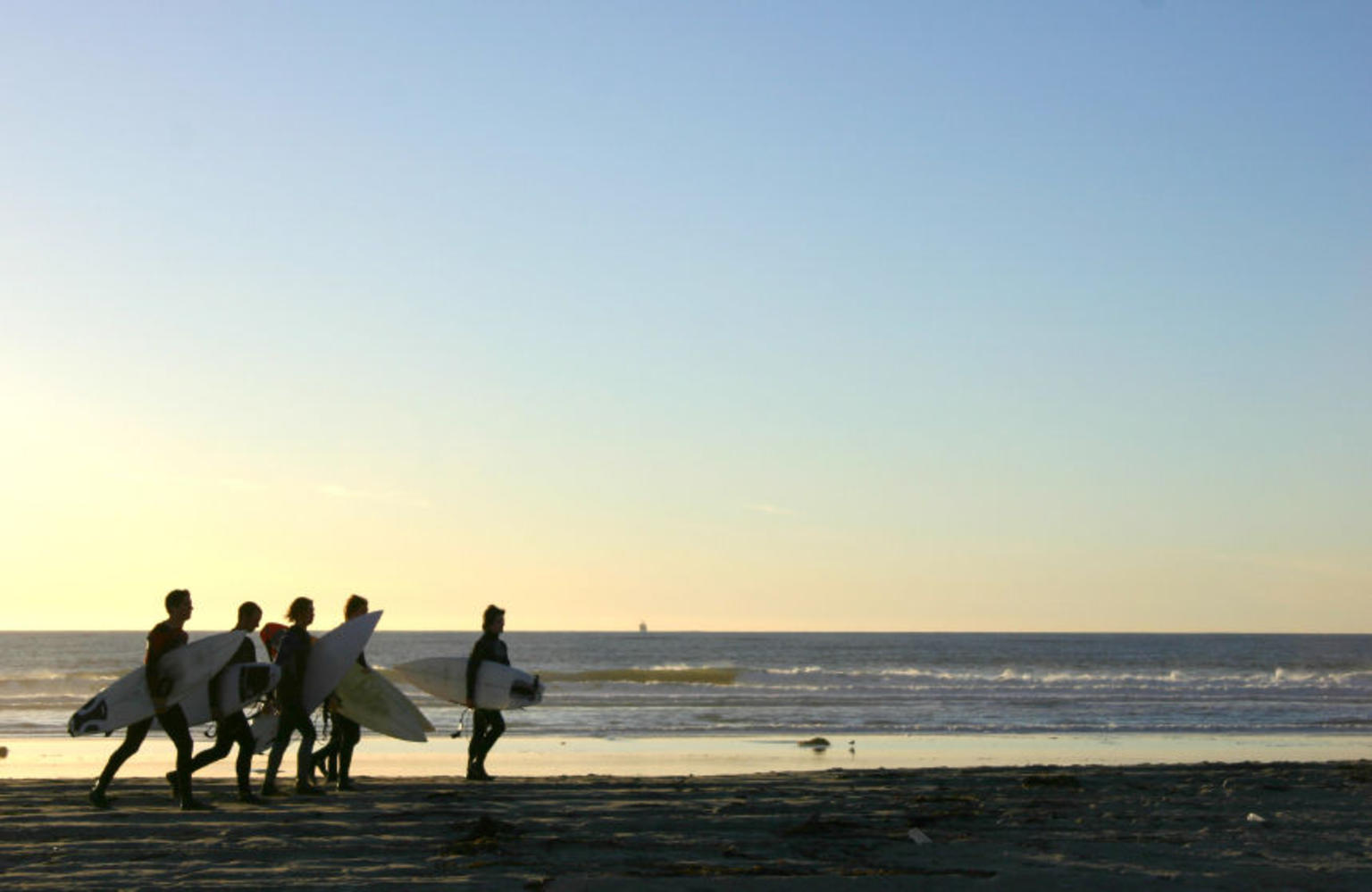 Surfing in San Diego