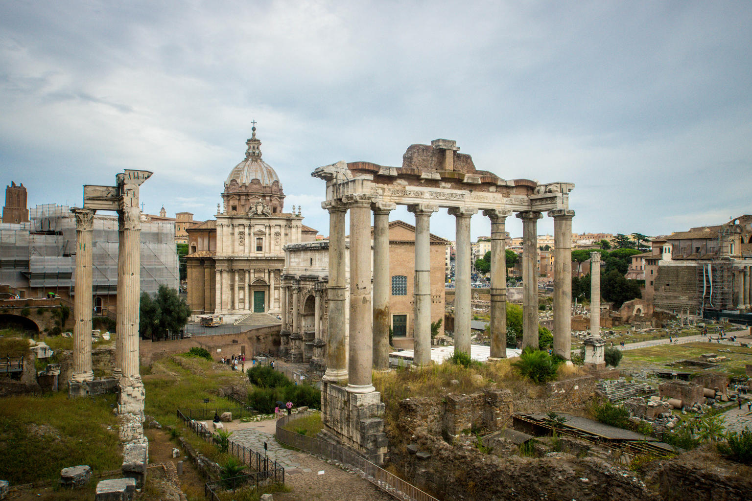 View of the Forum