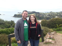 Photo of Waiheke Island Exploration and Zipline Day Trip from Auckland Quick lookout stop on the way to ziplining , Brittany T - October 2013