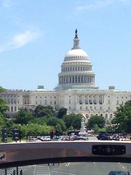 Photo of Capitol Building in Washington D.C. A beautiful shot from the tour bus in front of the capitol building. , Mary D - June 2014