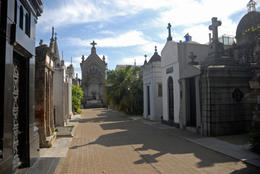Photo of Mausoleums, Recoleta Cemetery, Buenos Aires, Argentina Mausoleums, Recoleta Cemetery, Buenos Aires, Argentina - May 2011