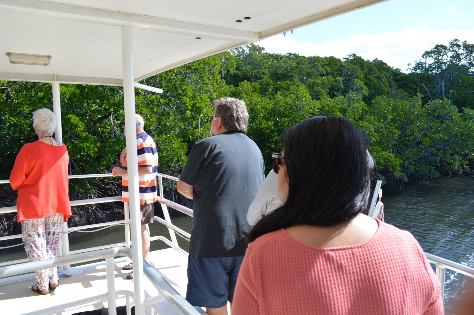 View from the top deck