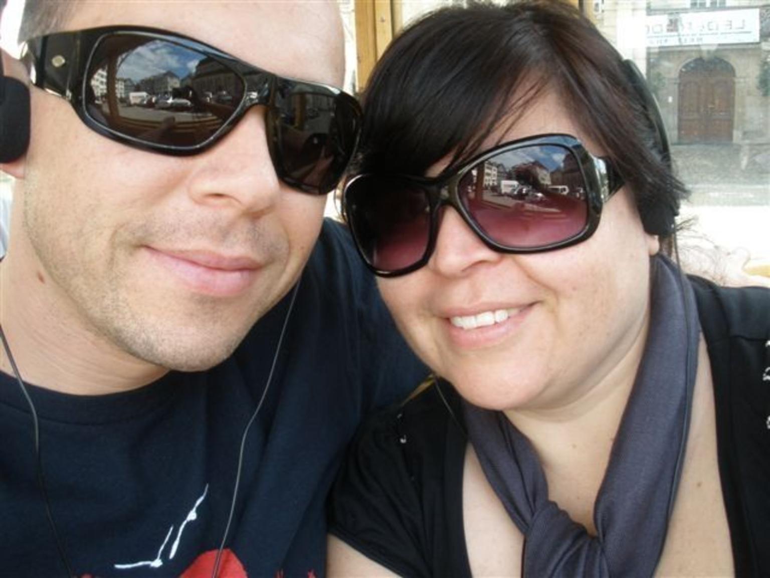 The two of us.