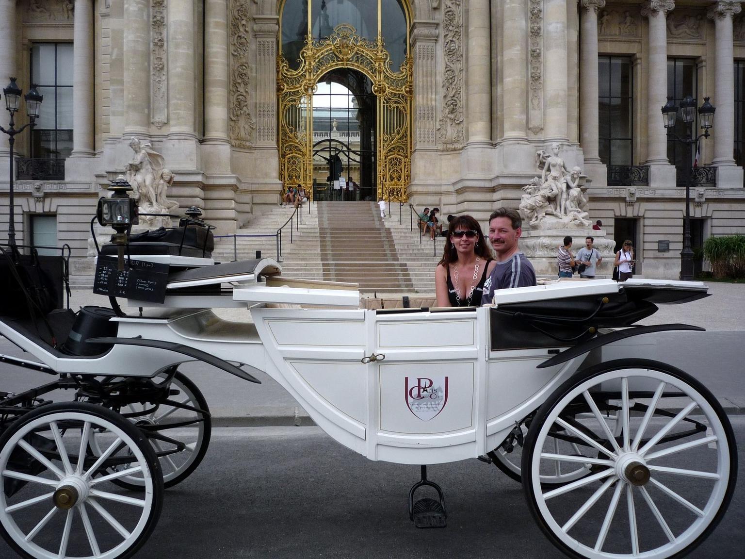 Carriage ride in Paris