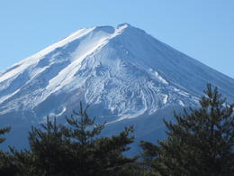 Photo of Mt. Fuji from visitor center This picture was from the visitor center at the base of Mt. Fuji. The second stop is about halfway up and above th snow line. , Gregory B - December 2011