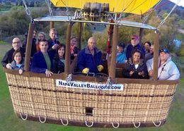 Photo of Fun Great Experience In The Sky Martita and I, right hand of the picture with individuals that seemed to have enjoyed the ride as well. , Mario J - November 2015