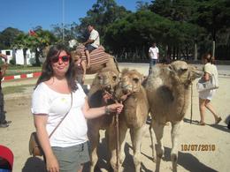 Photo of Baby Camel Picture Daughter Karen in a nice photo but the camels owner expected (and received ) payment, Joseph M - July 2010