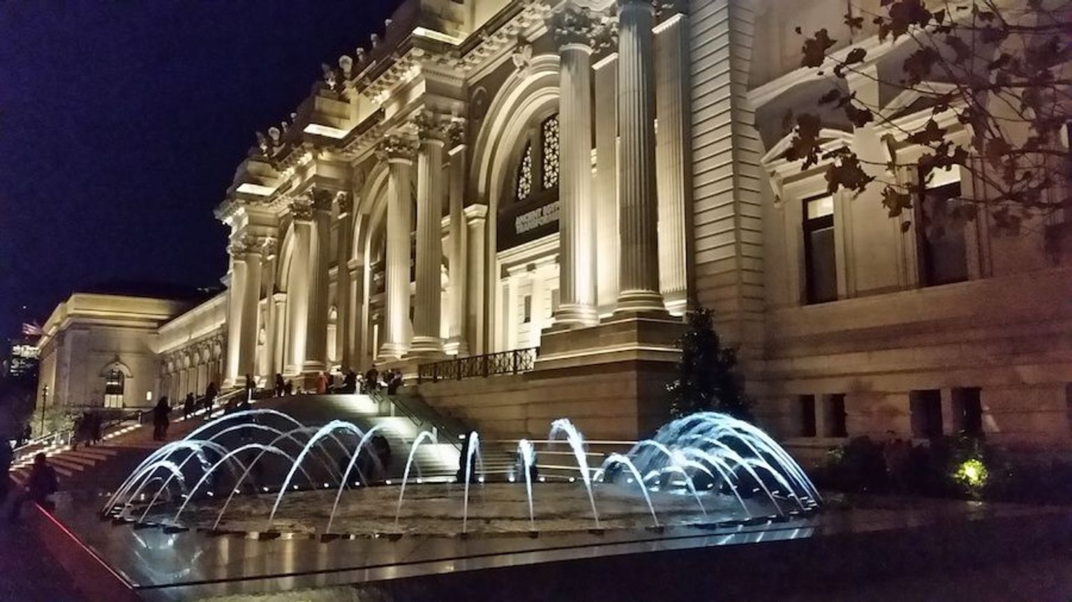 Outside the Met