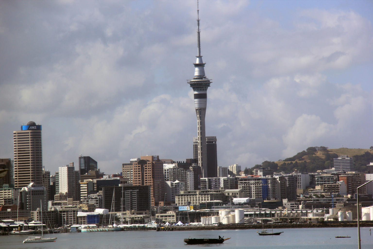 Auckland City Skyline