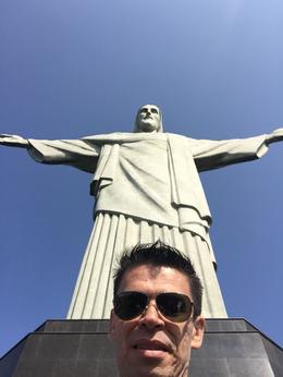 Photo of Christ Redeemer Once the weather cooperated and clouds were gone the view up here was fantastic , Julio C - September 2016