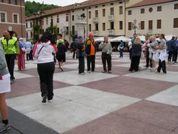 Photo of Marostica, a stop on the Veneto Hill Towns day trip This is the square where the "Living Chess Game" is played every other year., Mary D - April 2009
